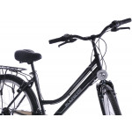 Trekingový bicykel Kozbike 28" NAIROBI KOZ18 19" čierny 